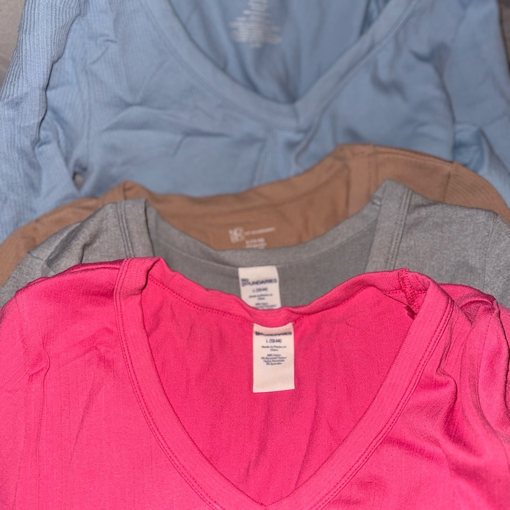 4 NOBO V-Neck Teeshirts